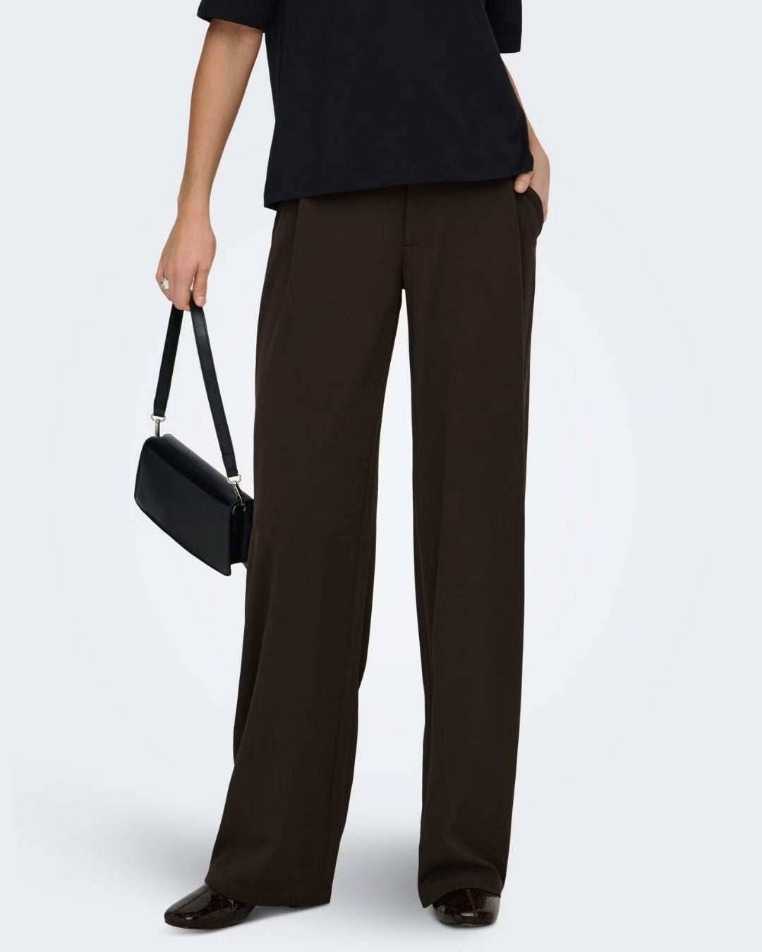 Pantaloni Donna Marrone Chocolate Torte 15330419 Chocolate Torte JACQUELINE DE YONG 