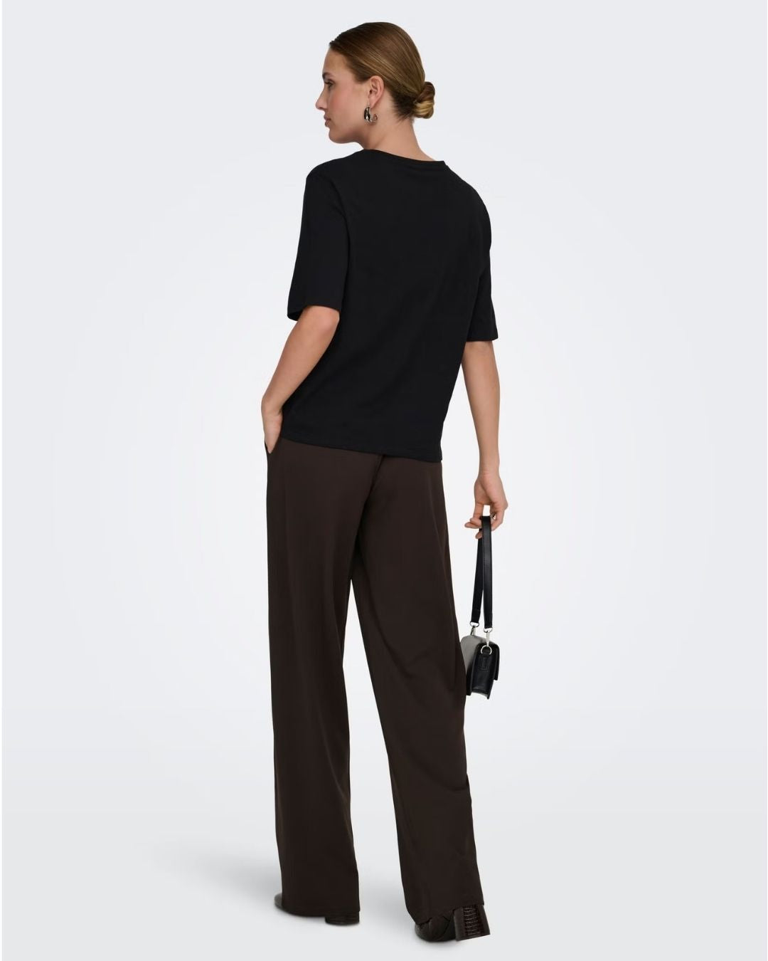 Pantaloni Donna Marrone Chocolate Torte 15330419 Chocolate Torte JACQUELINE DE YONG 