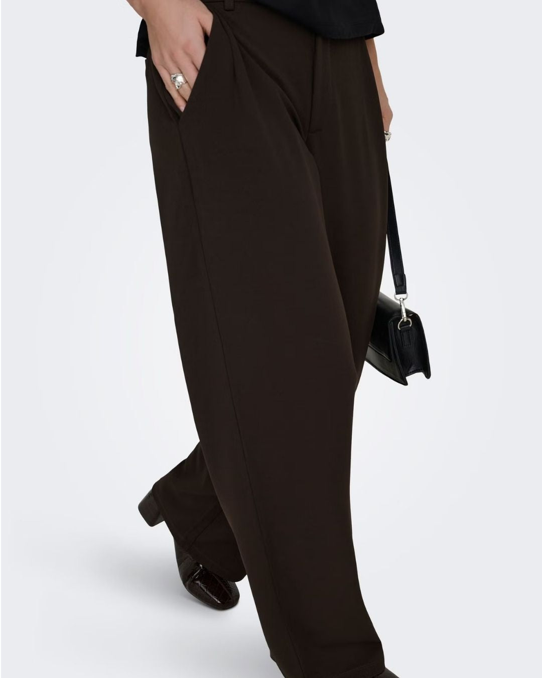 Pantaloni Donna Marrone Chocolate Torte 15330419 Chocolate Torte JACQUELINE DE YONG 