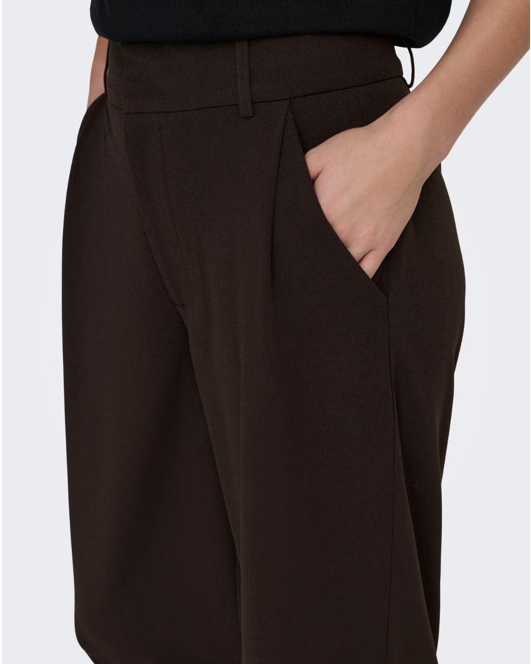 Pantaloni Donna Marrone Chocolate Torte 15330419 Chocolate Torte JACQUELINE DE YONG 