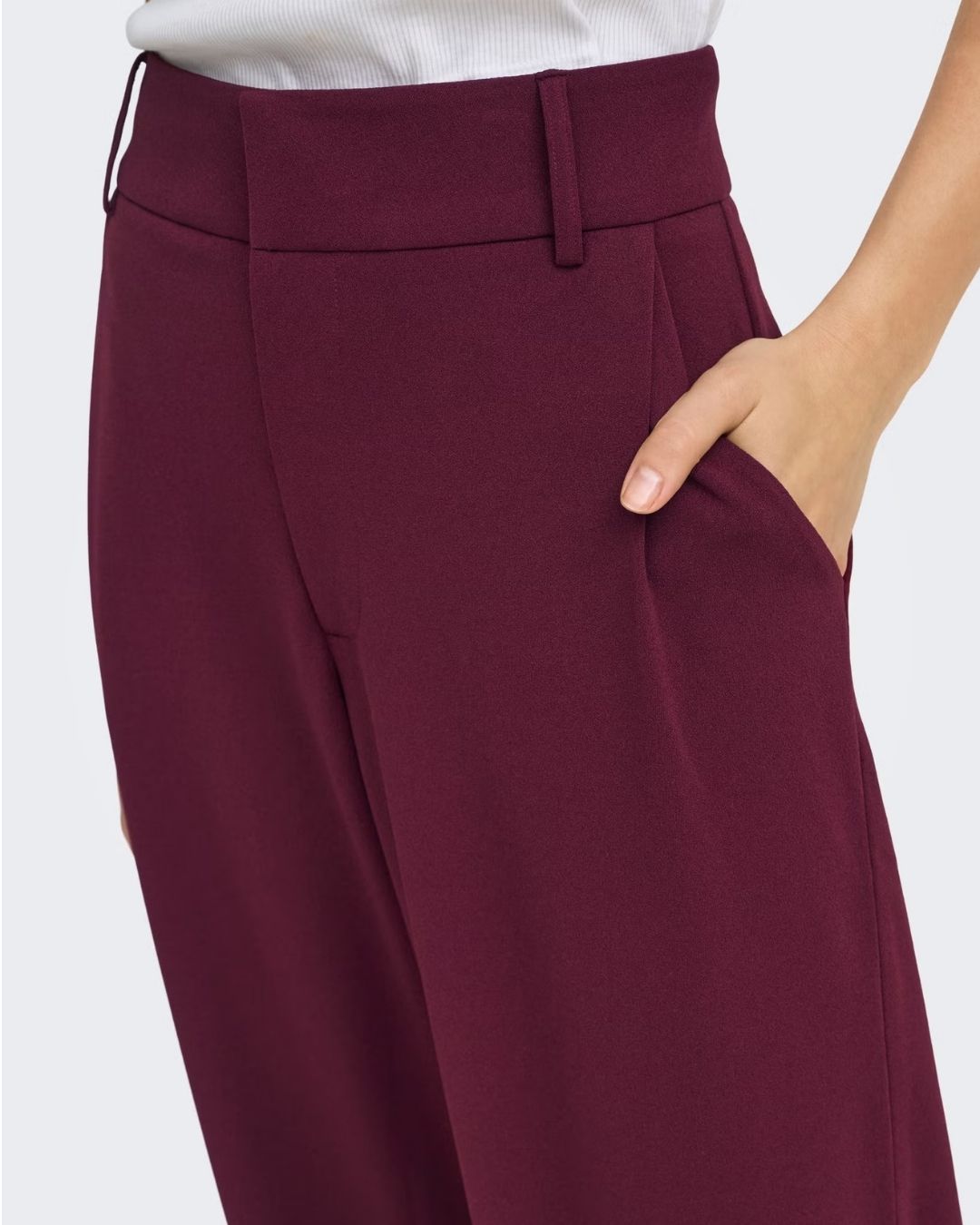 Pantaloni Donna Rosso Windsor Wine 15330419 Windsor Wine JACQUELINE DE YONG 