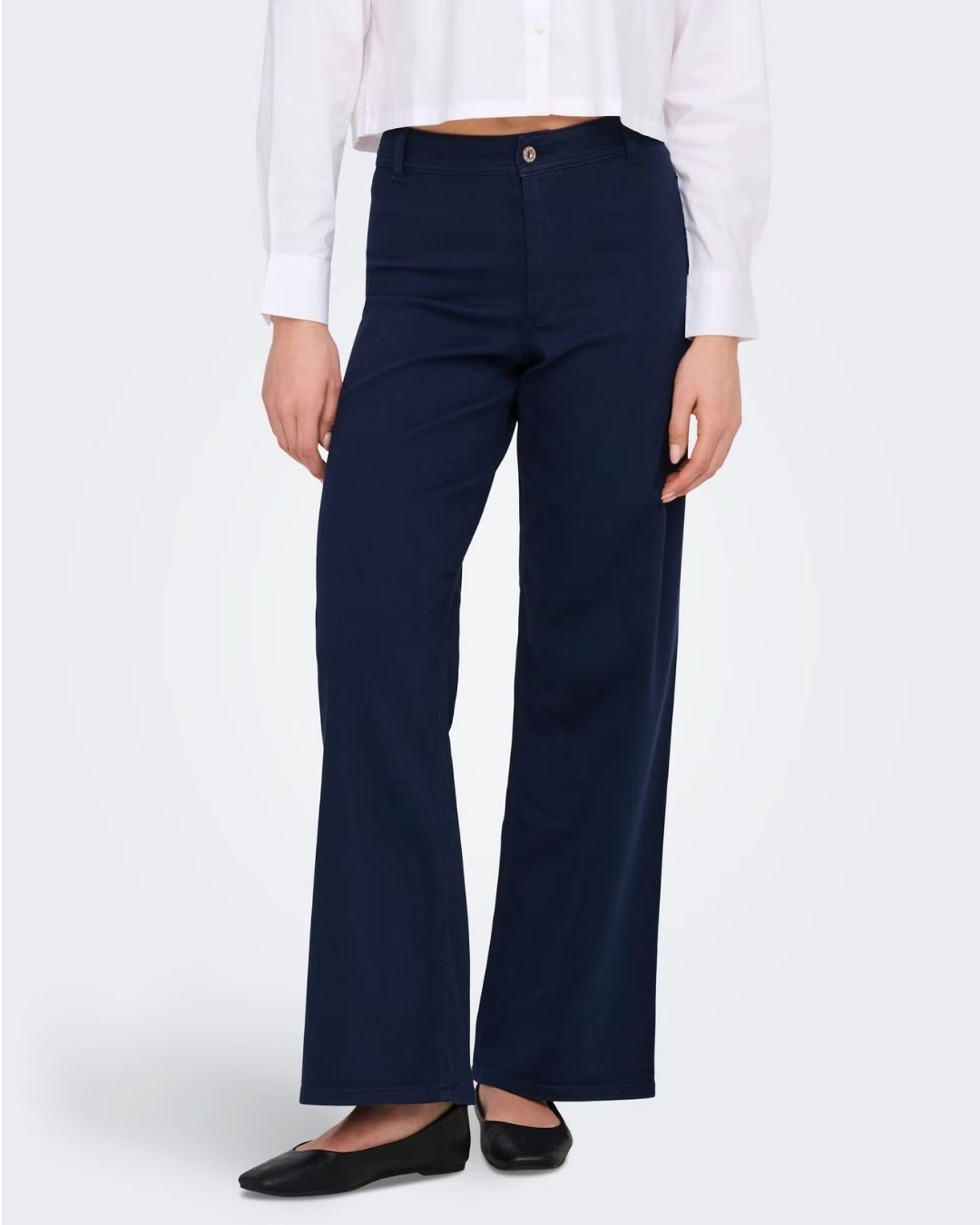 Pantaloni a gamba larga Donna Blu Navy Blazer 15341269 Navy Blazer JACQUELINE DE YONG 