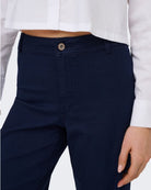Pantaloni a gamba larga Donna Blu Navy Blazer 15341269 Navy Blazer JACQUELINE DE YONG 