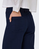 Pantaloni a gamba larga Donna Blu Navy Blazer 15341269 Navy Blazer JACQUELINE DE YONG 