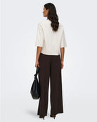 Pantaloni Donna Marrone Chocolate Torte 15343979 Chocolate Torte JACQUELINE DE YONG 