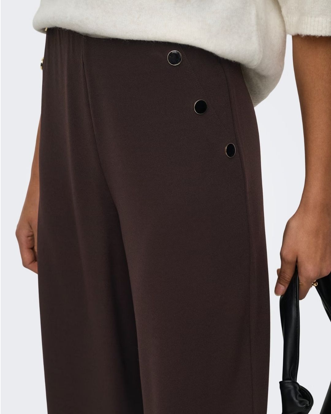 Pantaloni Donna Marrone Chocolate Torte 15343979 Chocolate Torte JACQUELINE DE YONG 