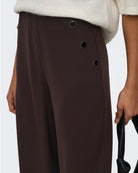 Pantaloni Donna Marrone Chocolate Torte 15343979 Chocolate Torte JACQUELINE DE YONG 