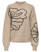 Maglione Donna Grigio Cement 15344518 Cement MELANGE JACQUELINE DE YONG 