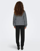 Maglione Donna Grigio Dark Grey Melange 15344518 Dark Grey Melange JACQUELINE DE YONG 