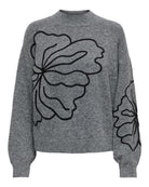 Maglione Donna Grigio Dark Grey Melange 15344518 Dark Grey Melange JACQUELINE DE YONG 