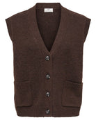 Cardigan Donna Marrone Coffee Bean 15354100 Coffee Bean MELANGE JACQUELINE DE YONG 