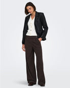 Pantaloni Donna Marrone Coffee Bean 15357186 Coffee Bean JACQUELINE DE YONG 