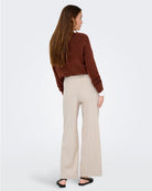 Pantaloni Donna Beige Pumice Stone 15357186 Pumice Stone JACQUELINE DE YONG 