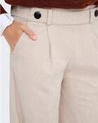 Pantaloni Donna Beige Pumice Stone 15357186 Pumice Stone JACQUELINE DE YONG 