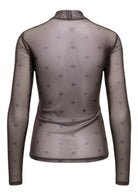 Only Top Donna Erica Marrone 15141298 Coffee Bean Black heart ONLY 