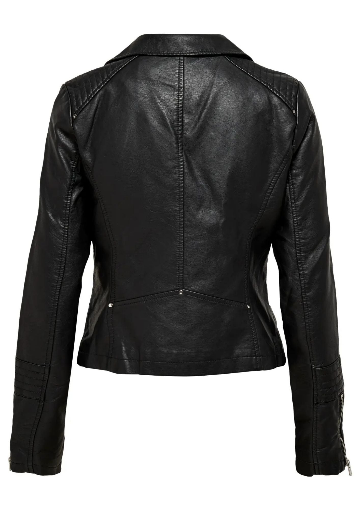 Only Giacca in Finta Pelle Donna Gemma Nero 15153079 Black ONLY 