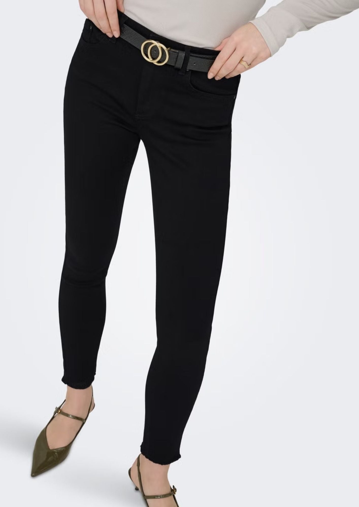 Only Jeans Donna Blush Nero 15167313 BLACK DENIM ONLY 