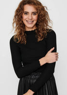 Only Top Donna Emma Nero 15180040 Black ONLY 