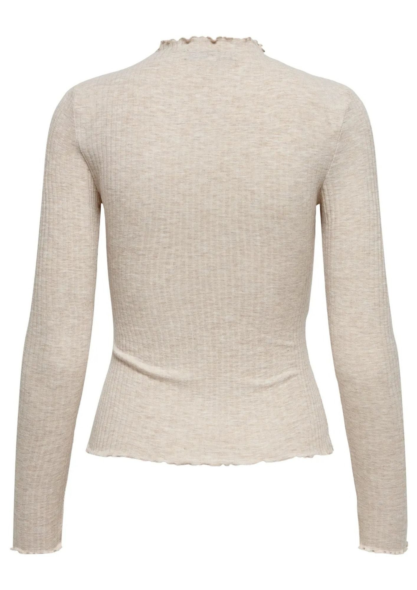Only Top Donna Emma Grigio Pomice 15180040 Pumice Stone MELANGE ONLY 