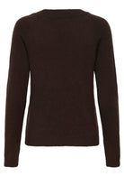 Only Pullover Donna Rica Marrone Cioccolato 15204279 Chocolate Torte W. MELANGE ONLY 