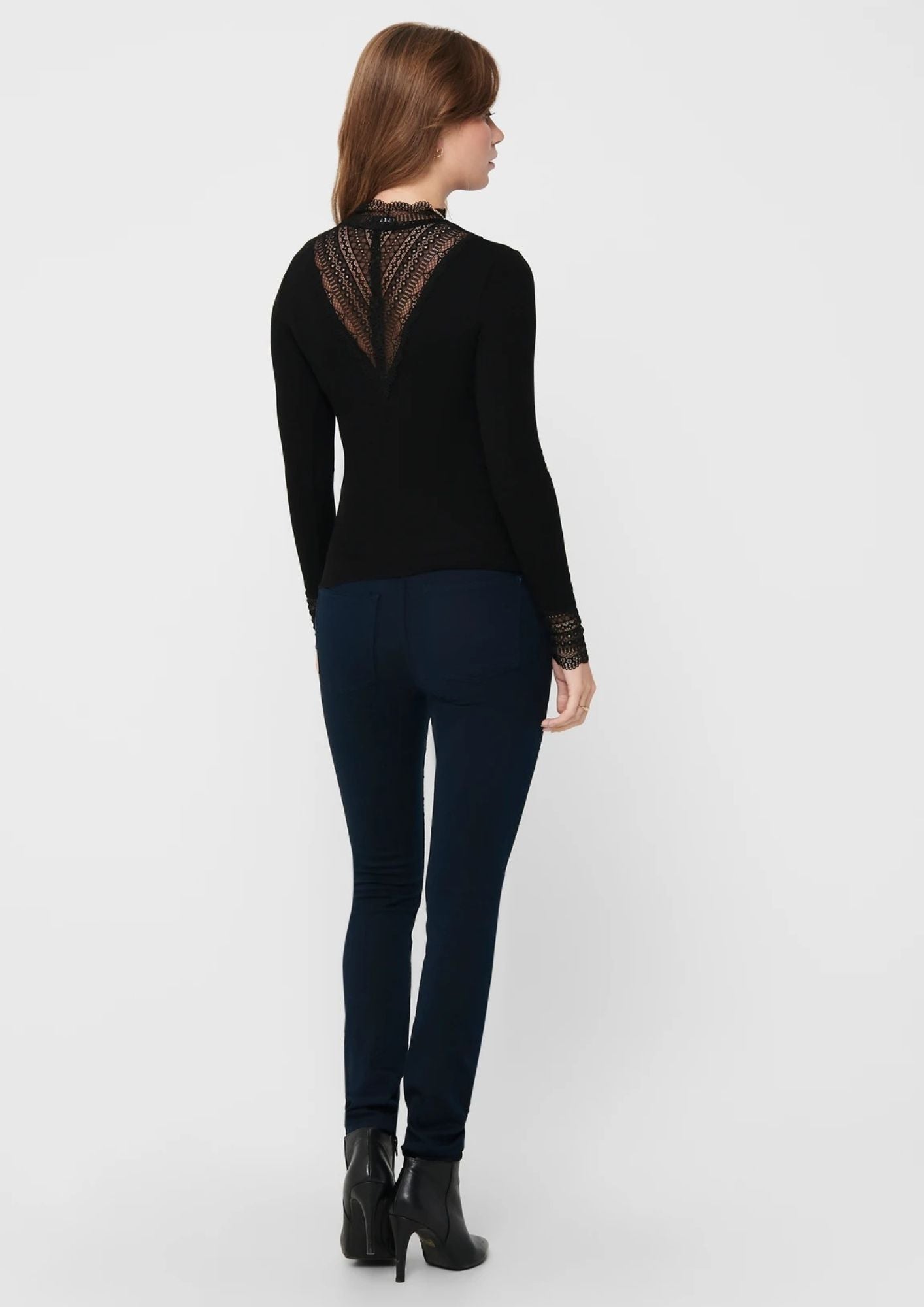 Only Top Donna Tilde Nero 15207788 Black BLACK LACE ONLY 