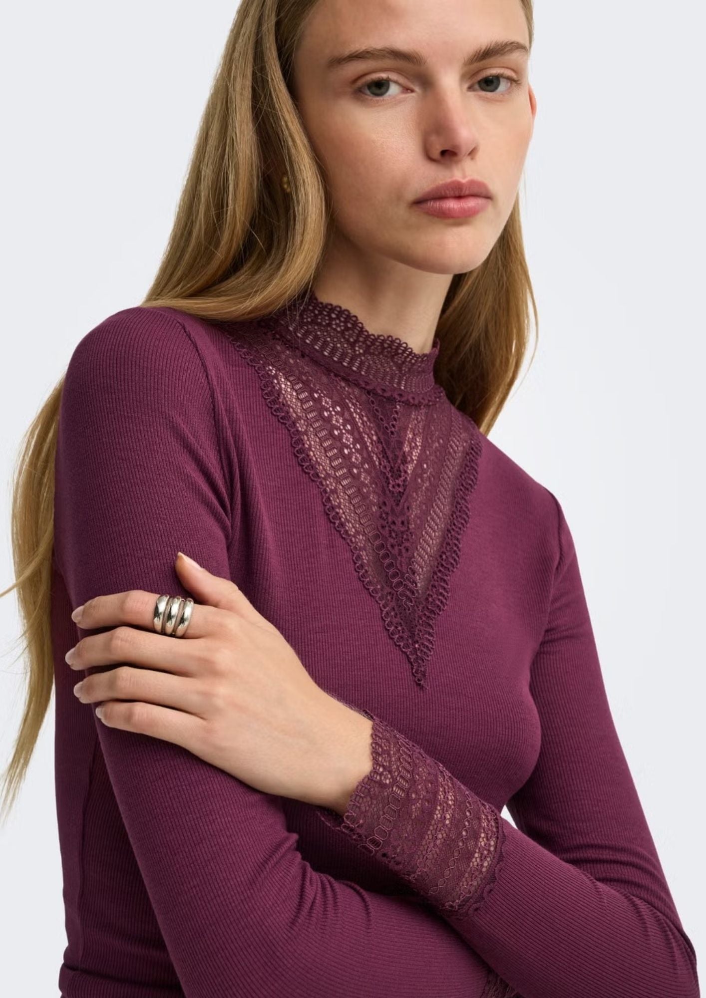 Only Top Donna Tilde Viola 15207788 Fig ONLY 