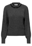 Only Pullover Donna Elsa Grigio Scuro 15210667 Medium Grey Melange ONLY 