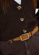 Only Cardigan Donna Carol Marrone 15211521 Chocolate Torte ONLY 