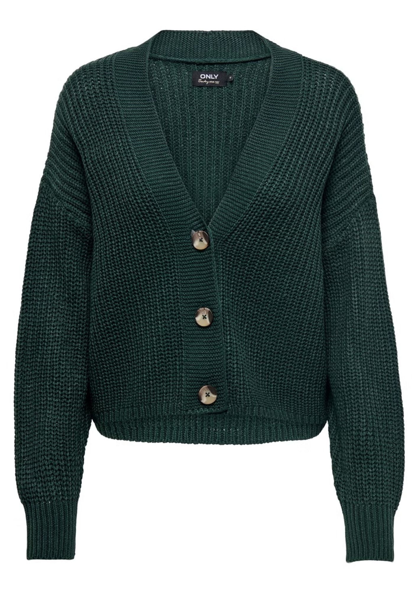 Only Cardigan Donna Carol Verde 15211521 Green Gables ONLY 