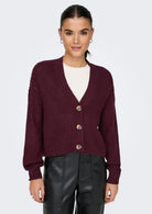 Only Cardigan Donna Carol Rosso Royal 15211521 Port Royale ONLY 