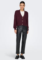 Only Cardigan Donna Carol Rosso Royal 15211521 Port Royale ONLY 