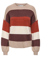 Only Pullover Donna Atia Beige 15220044 Beige Mel/Deep ONLY 