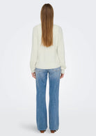 Only Cardigan Donna Lella Bianco 15259564 Cloud Dancer ONLY 