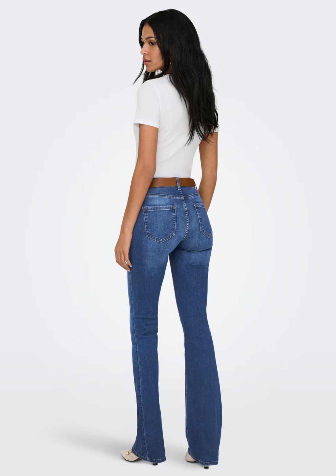Only Jeans Donna Blush Blu Scuro 15264050 Dark Blue Denim ONLY 