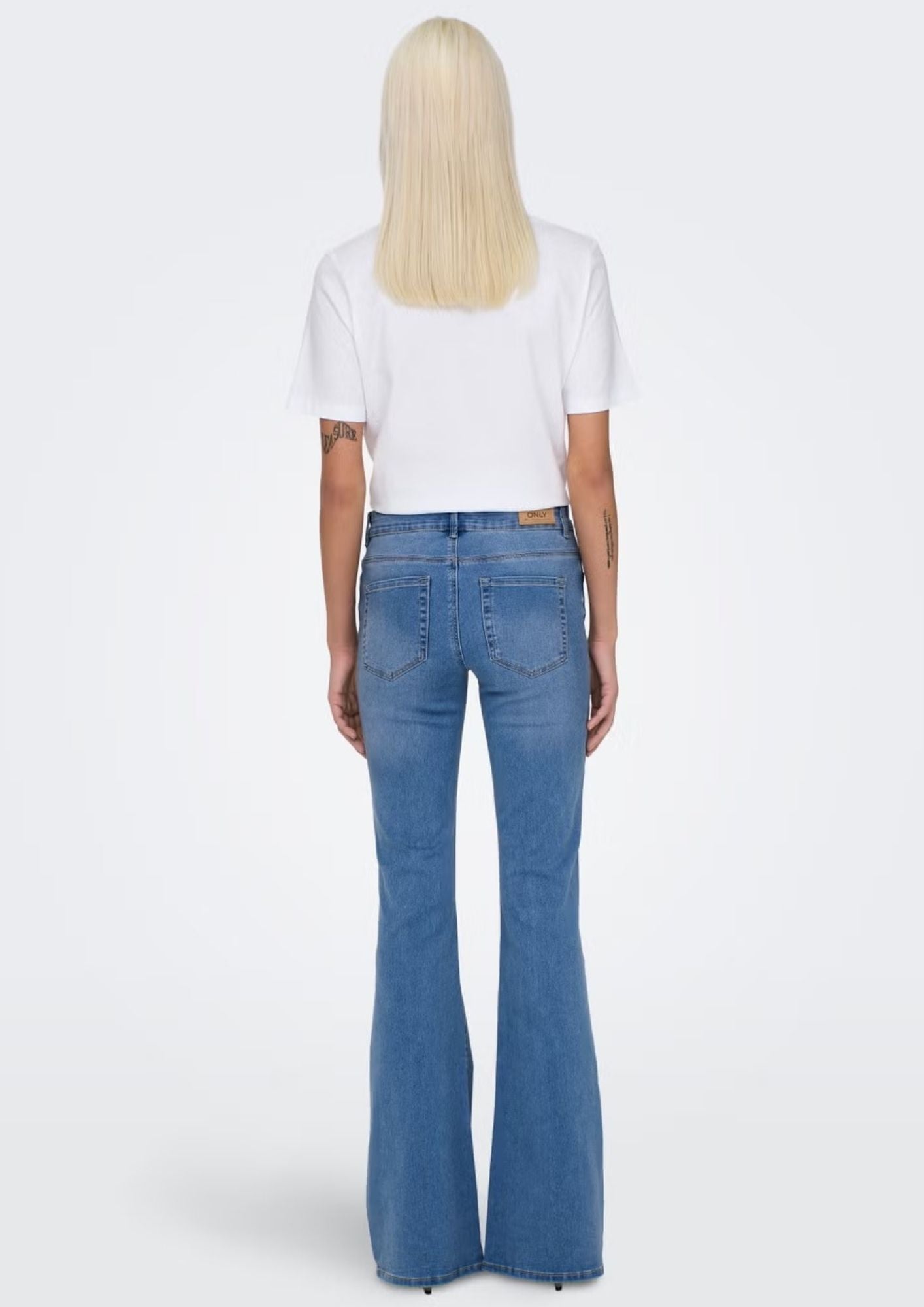 Only Jeans Donna Reese Blu Medio 15309845 Medium Blue Denim ONLY 
