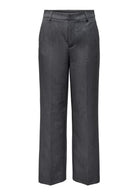 Only Pantalone Donna Hattie Grigio Scuro 15318089 Dark Grey Melange ONLY 