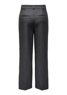 Only Pantalone Donna Hattie Grigio Scuro 15318089 Dark Grey Melange ONLY 