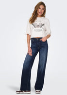 Only Jeans Donna Madison Blu Scuro 15318405 Dark Blue Denim ONLY 