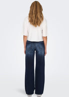 Only Jeans Donna Madison Blu Scuro 15318405 Dark Blue Denim ONLY 