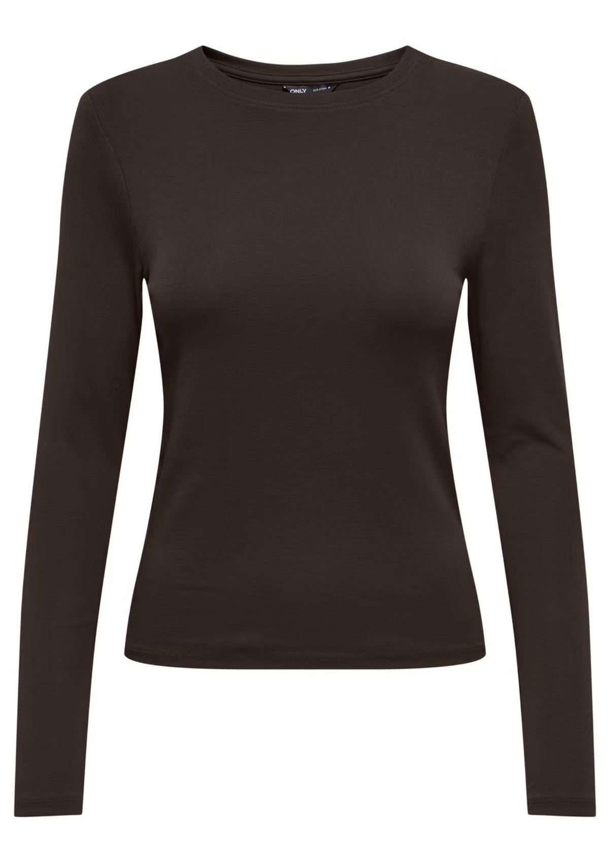 Only Maglia Donna Riley Marrone 15323159 Black Coffee ONLY 