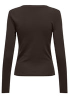 Only Maglia Donna Riley Marrone 15323159 Black Coffee ONLY 