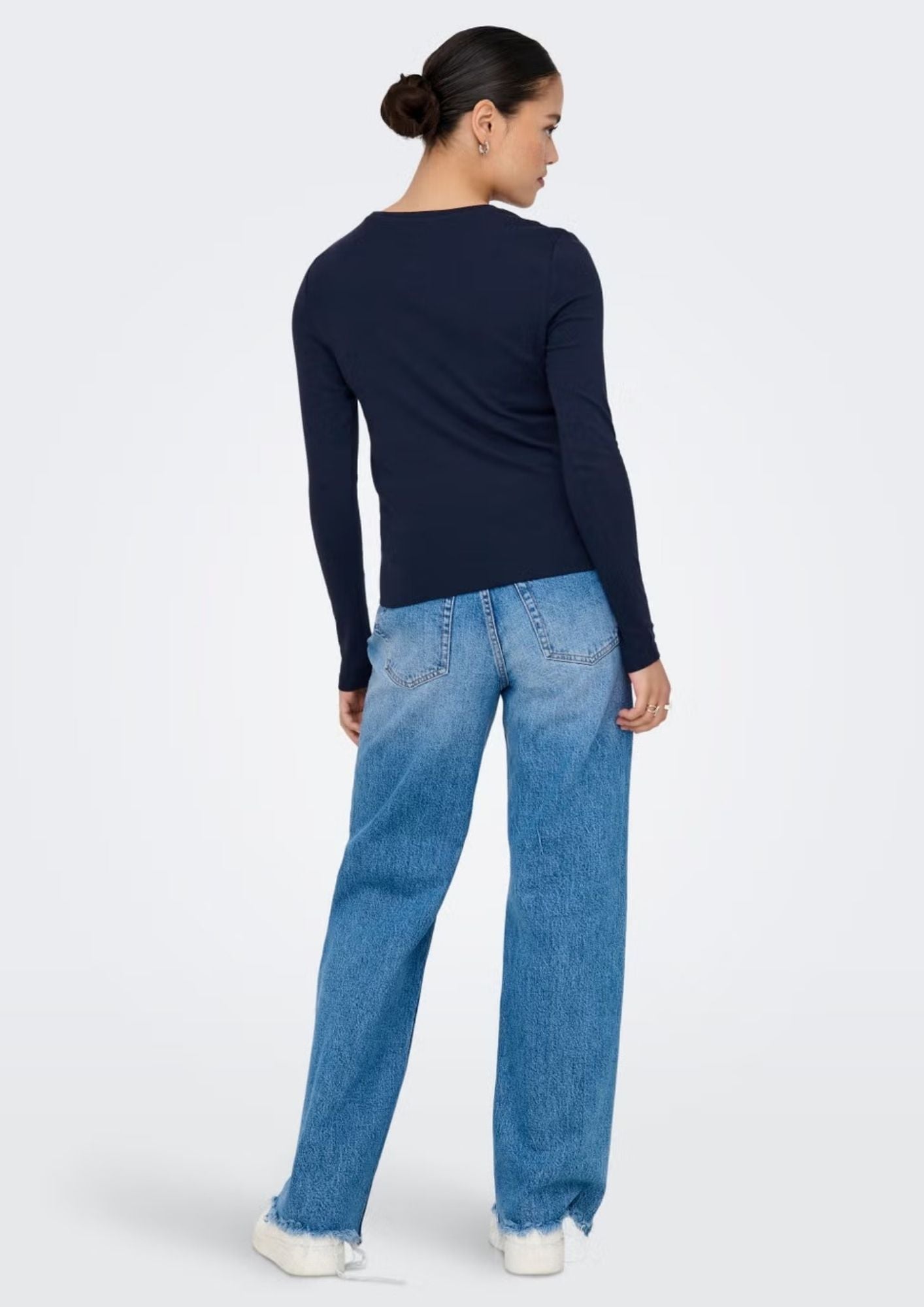 Only Maglia Donna Riley Blu 15323159 Night Sky ONLY 