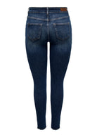 Only Jeans Donna Blush Blu Medio 15326343 Dark Medium Blue Denim ONLY 