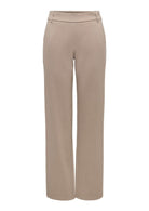 Only Pantalone Donna Poptrash Grigio Tortora 15341829 Taupe Gray ONLY 