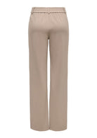 Only Pantalone Donna Poptrash Grigio Tortora 15341829 Taupe Gray ONLY 