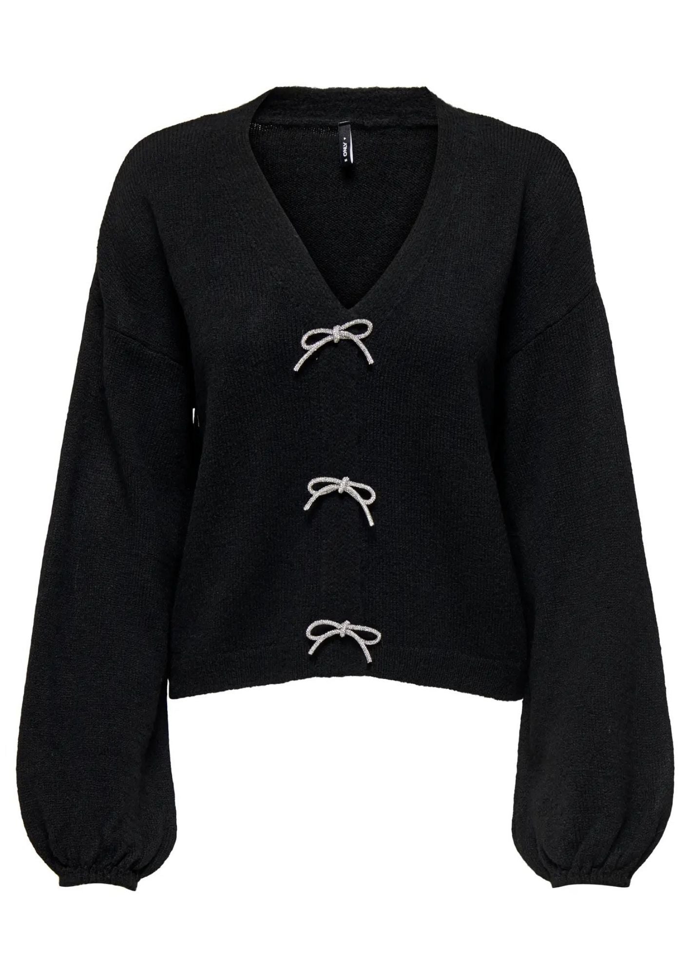 Only Cardigan Donna Donna Nero 15343634 Black ONLY 