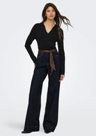 Only Pullover Donna Kaya Nero 15344841 Black ONLY 