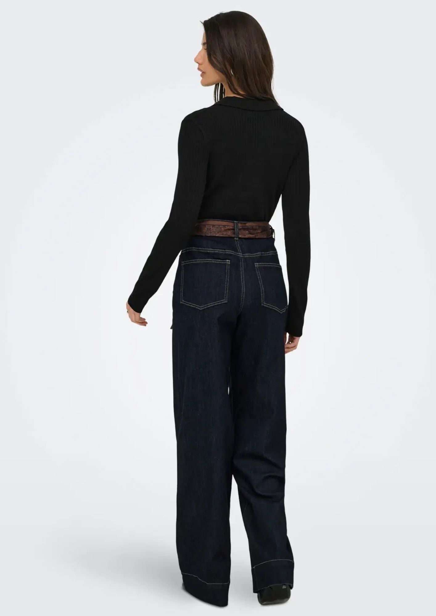 Only Pullover Donna Kaya Nero 15344841 Black ONLY 