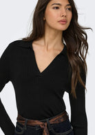 Only Pullover Donna Kaya Nero 15344841 Black ONLY 