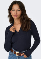Only Pullover Donna Kaya Blu Notte 15344841 Night Sky ONLY 
